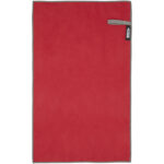 Pieter GRS ultra lightweight and quick dry towel 30x50 cm – Red back view
