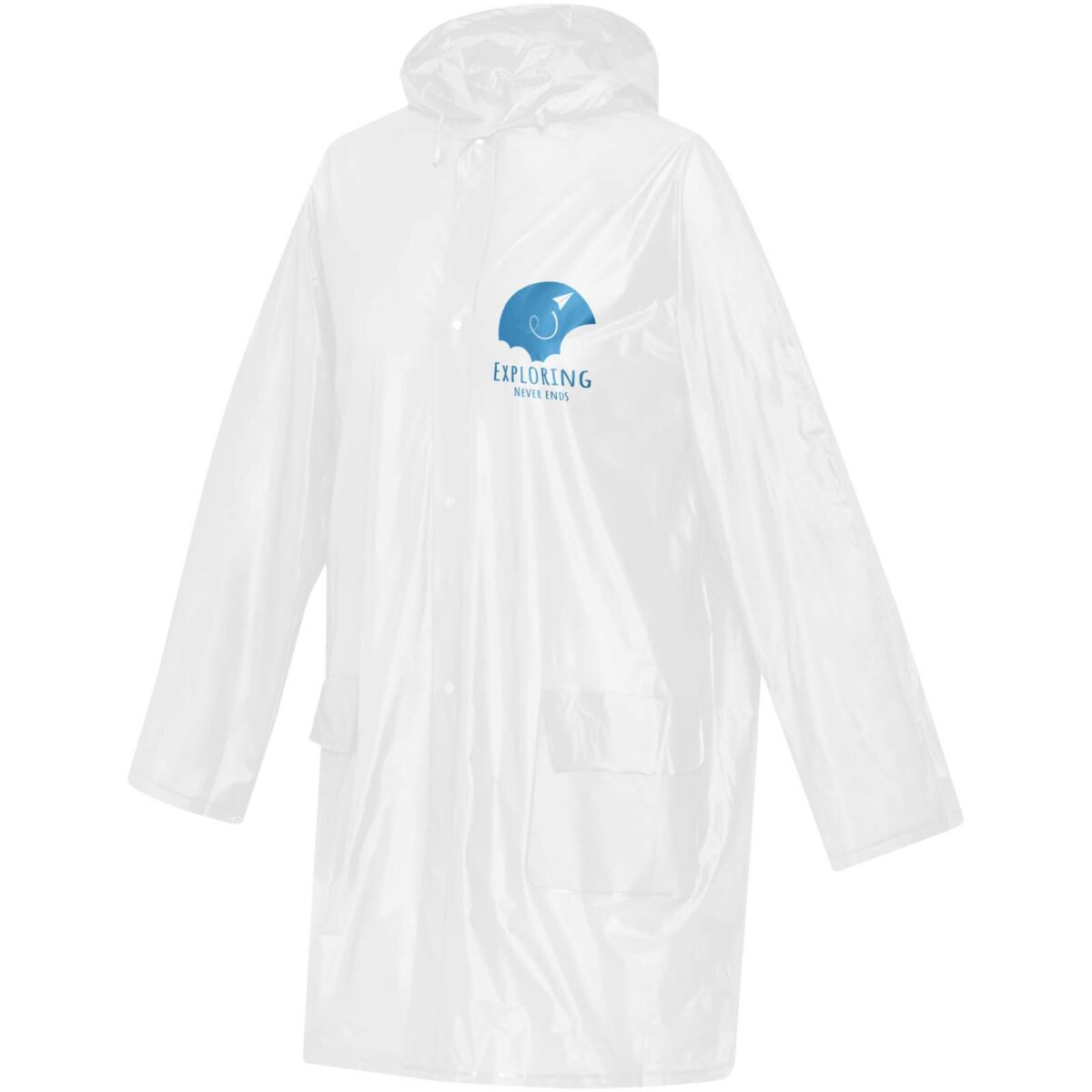 Ada raincoat – White with logo