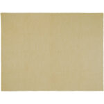Suzy 150 x 120 cm GRS polyester knitted blanket – Beige front view