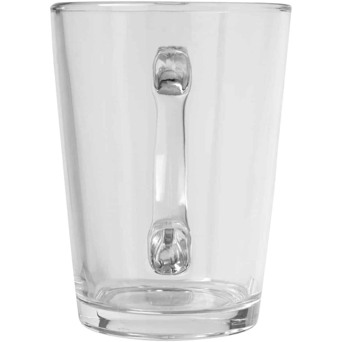 Zeni 2-piece tea glass set – Transparent back view