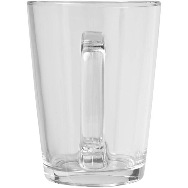 Zeni 2-piece tea glass set – Transparent front view