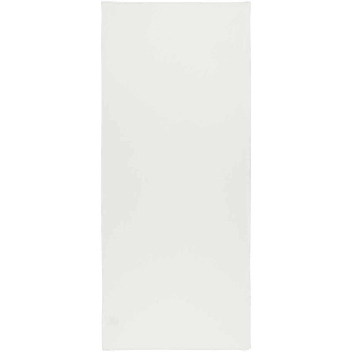Lucas RPET sport towel 30x80 cm – White front view