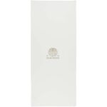 Lucas RPET sport towel 30x80 cm – White with logo