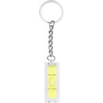 Leveler keychain – Transparent front view