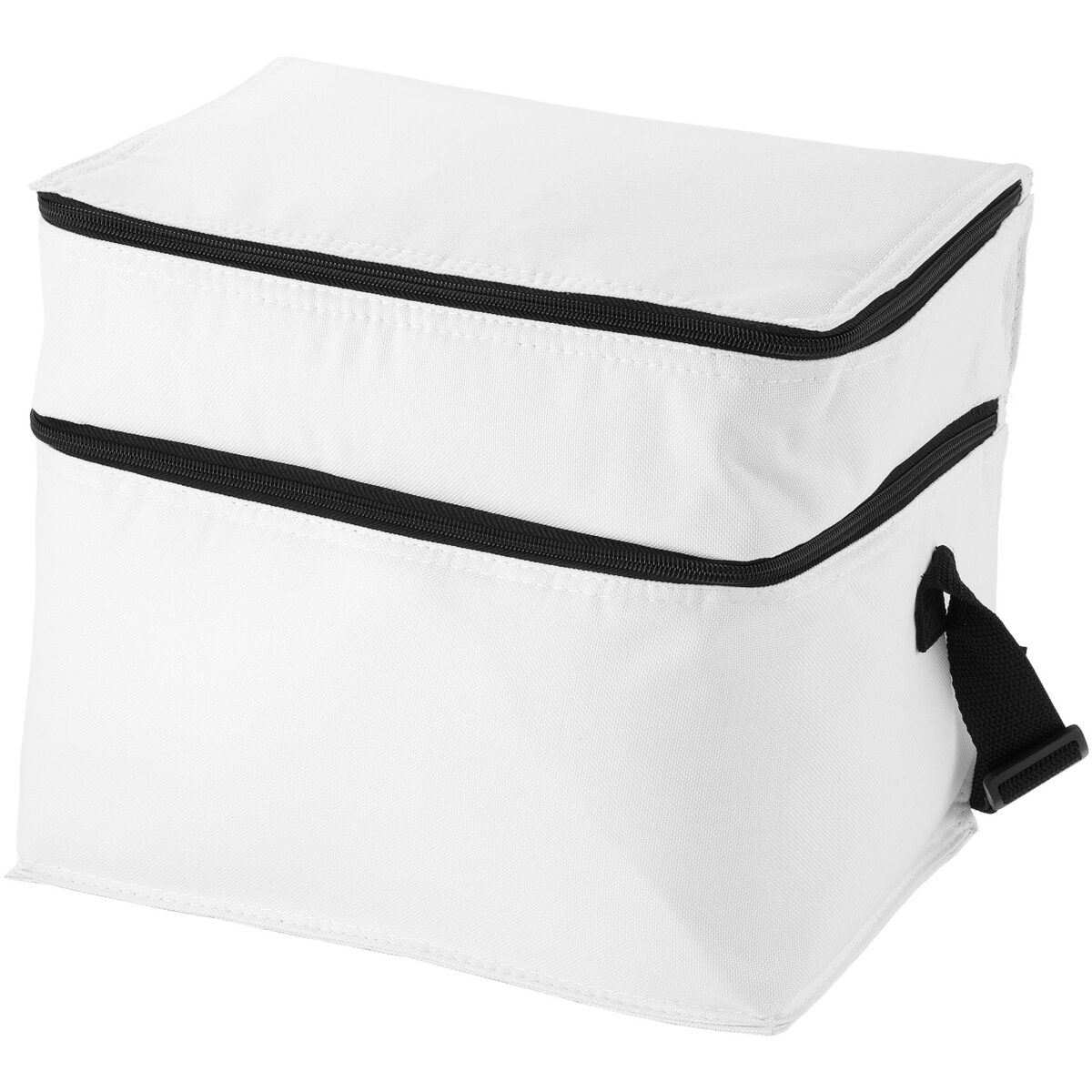Oslo 2-zippered compartments cooler bag 13L – White extra view