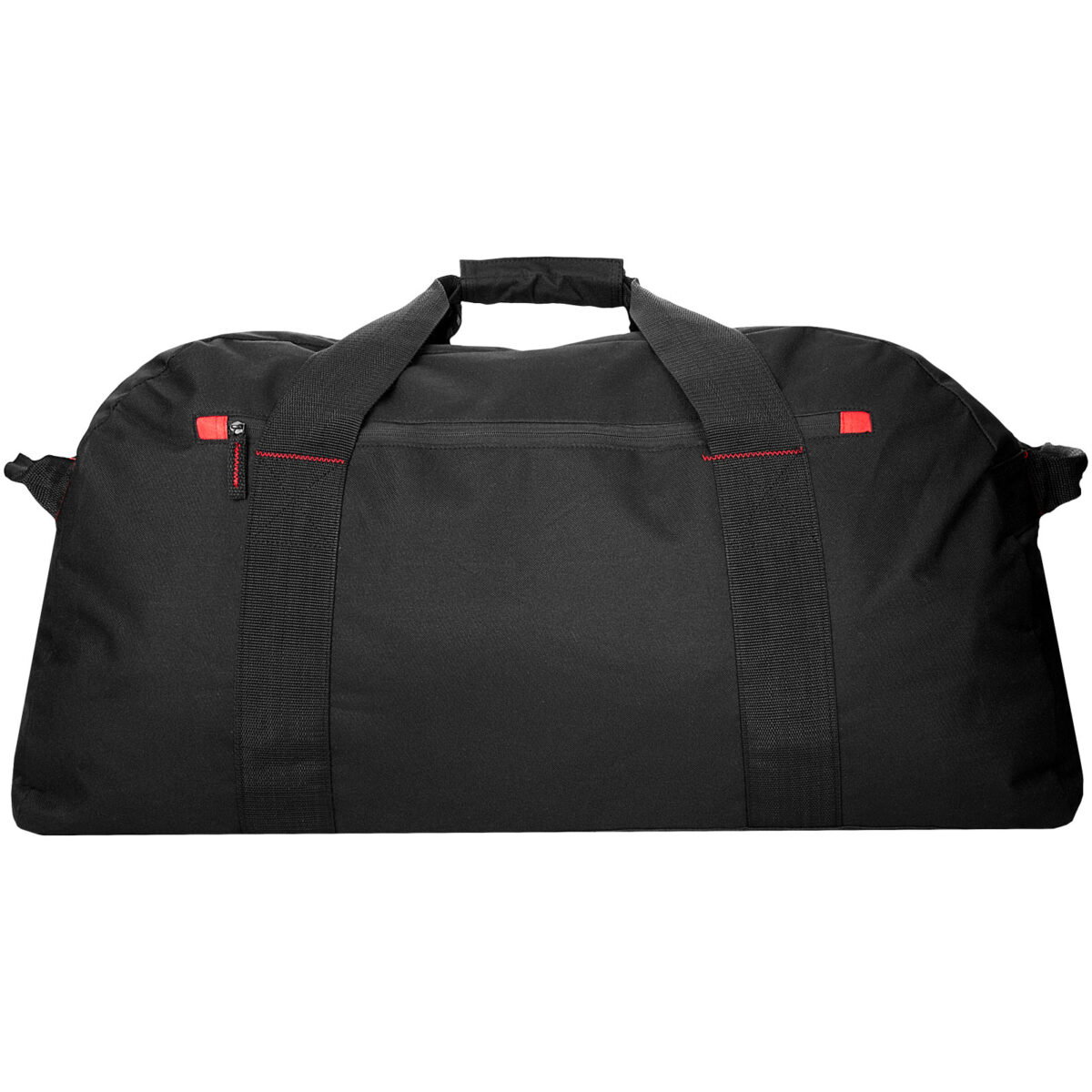 Vancouver extra large travel duffel bag 75L – Solid black front view