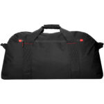 Vancouver extra large travel duffel bag 75L – Solid black front view