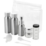 Frankfurt airline approved travel bottle set – Silver extra view