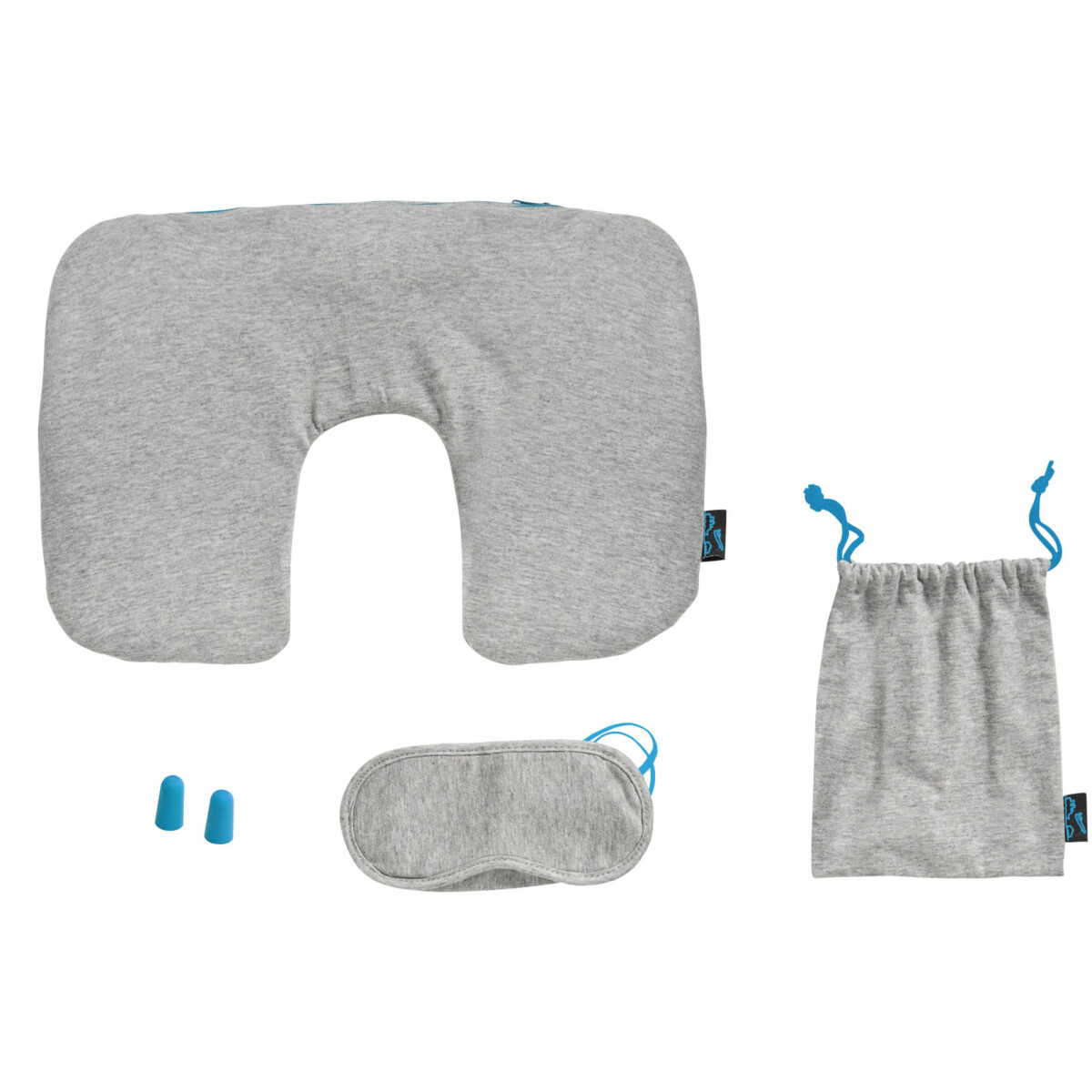 Miami travel set – Grey front view