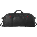 Vancouver trolley travel bag 75L – Solid black front view