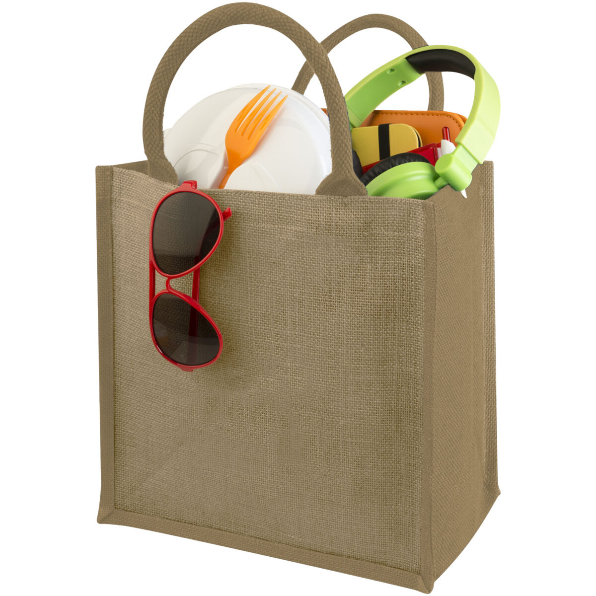 Chennai jute tote bag 16L – Natural extra view