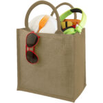 Chennai jute tote bag 16L – Natural extra view