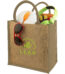Chennai jute tote bag 16L – Natural with logo