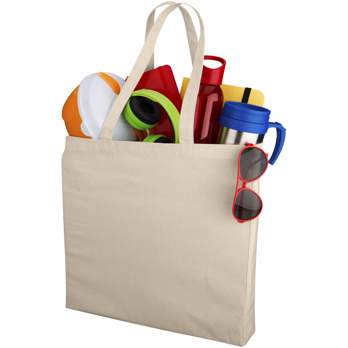 Odessa 220 g/m² cotton tote bag 13L – Natural extra view