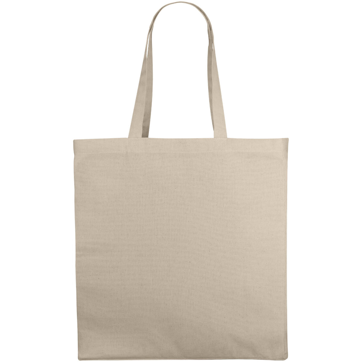 Odessa 220 g/m² cotton tote bag 13L – Natural front view
