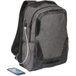 Overland 17" TSA laptop backpack 18L – Charcoal extra view