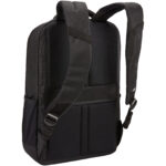 Case Logic Propel 15.6" laptop backpack 20L – Solid black back view