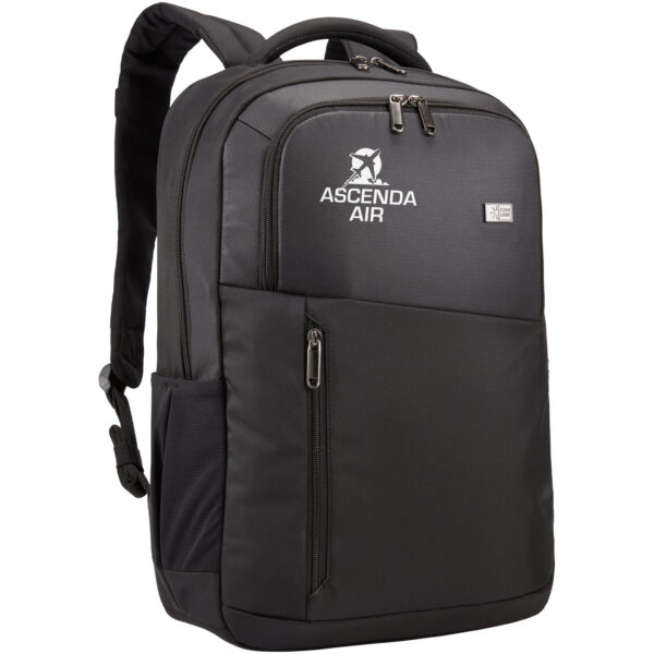 Case Logic Propel 15.6" laptop backpack 20L – Solid black with logo