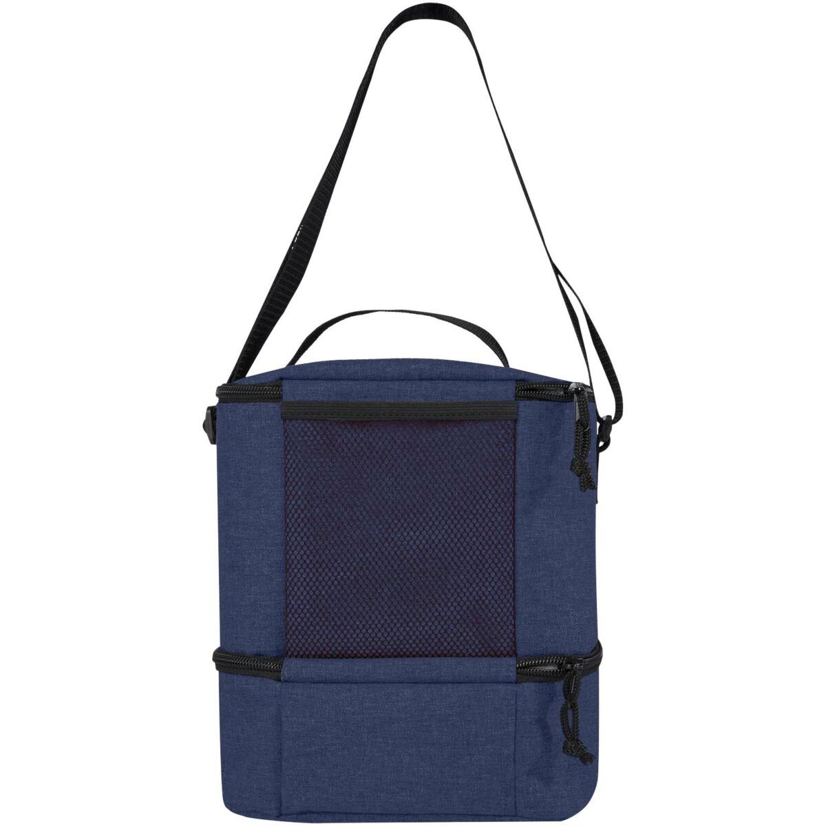 Tundra 9-can GRS RPET lunch cooler bag 9L – Heather navy back view