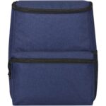 Tundra GRS RPET cooler backpack 12L – Heather navy front view