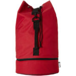 Retrend RPET sailor duffel bag 35L – Red front view