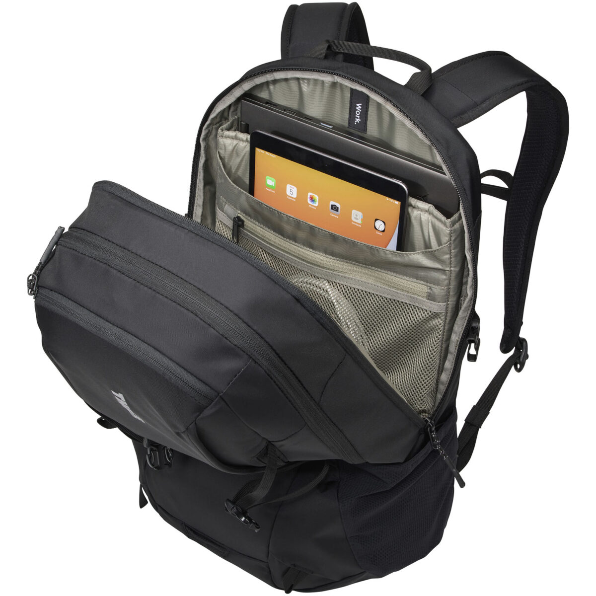 Thule EnRoute backpack 23L – Solid black extra view