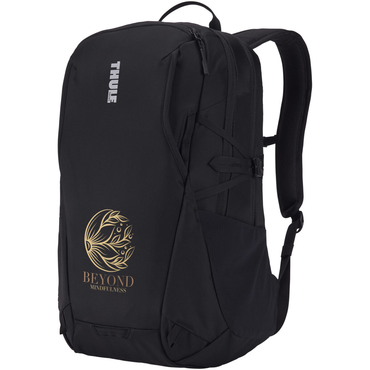 Thule EnRoute backpack 23L – Solid black with logo