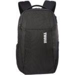 Thule Accent backpack 23L – Solid black front view