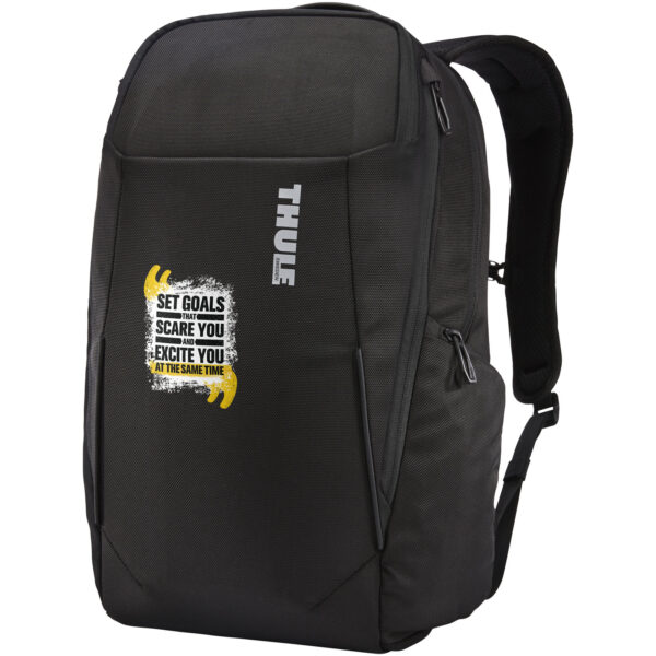 Thule Accent backpack 23L – Solid black with logo