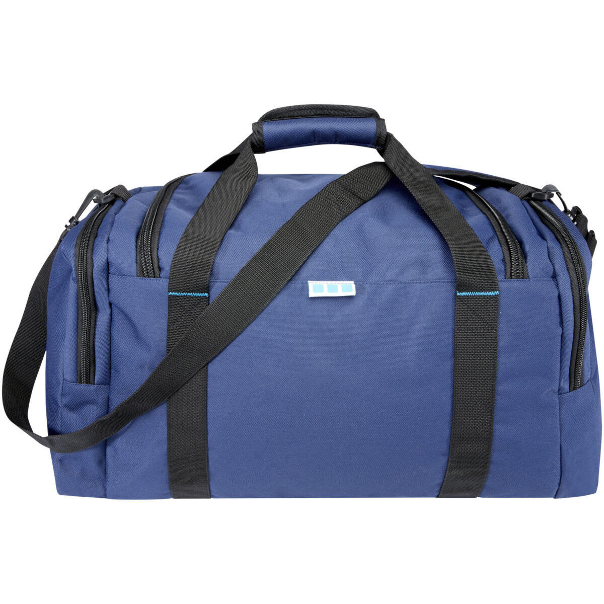 REPREVE® Our Ocean™ GRS RPET duffel bag 35L – Navy back view