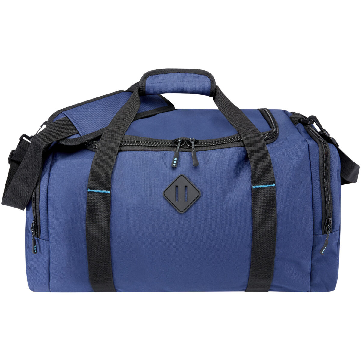 REPREVE® Our Ocean™ GRS RPET duffel bag 35L – Navy front view