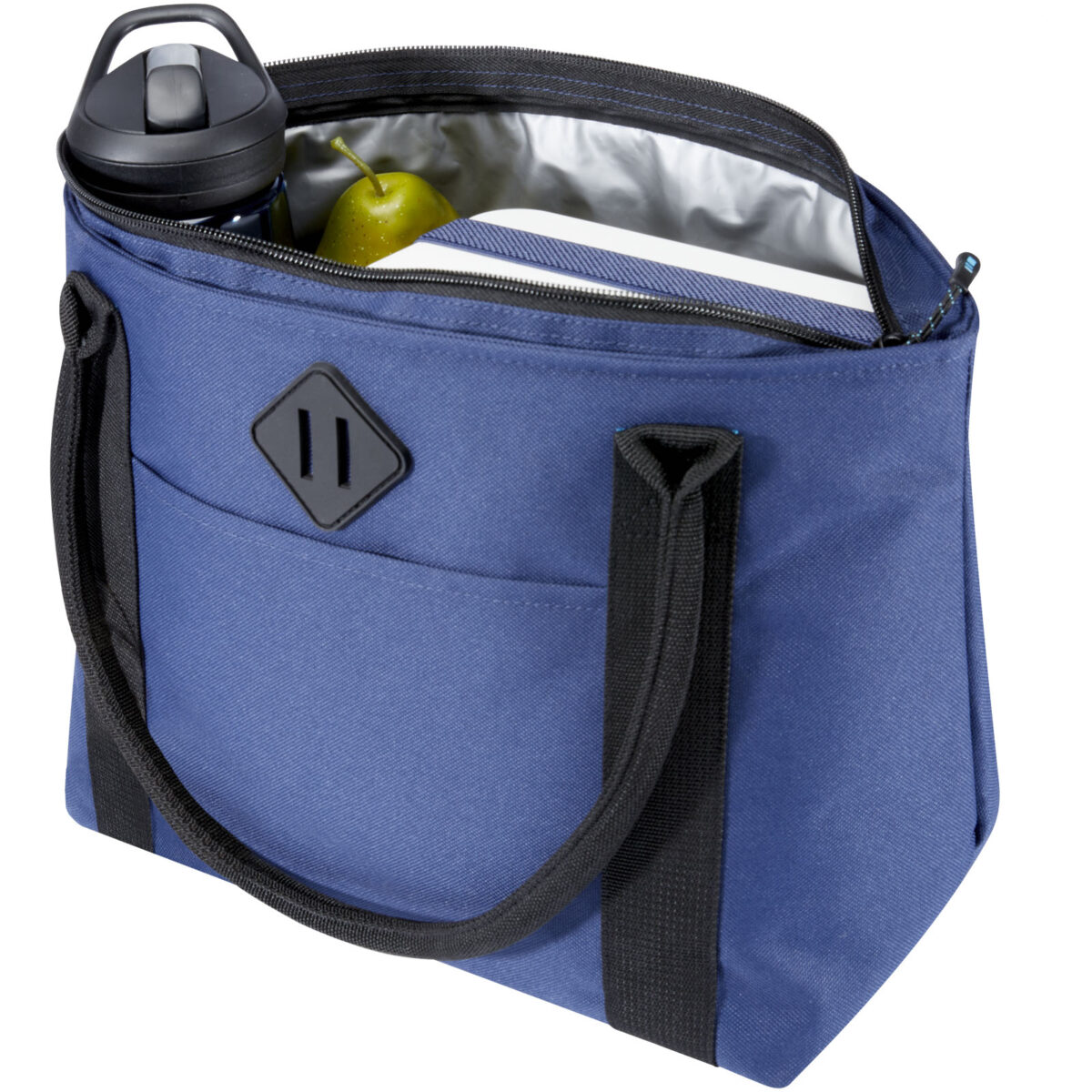 REPREVE® Our Ocean™ 12-can GRS RPET cooler tote bag 11L – Navy extra view