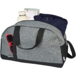 Reclaim GRS recycled two-tone sport duffel bag 21L – Solid black extra view