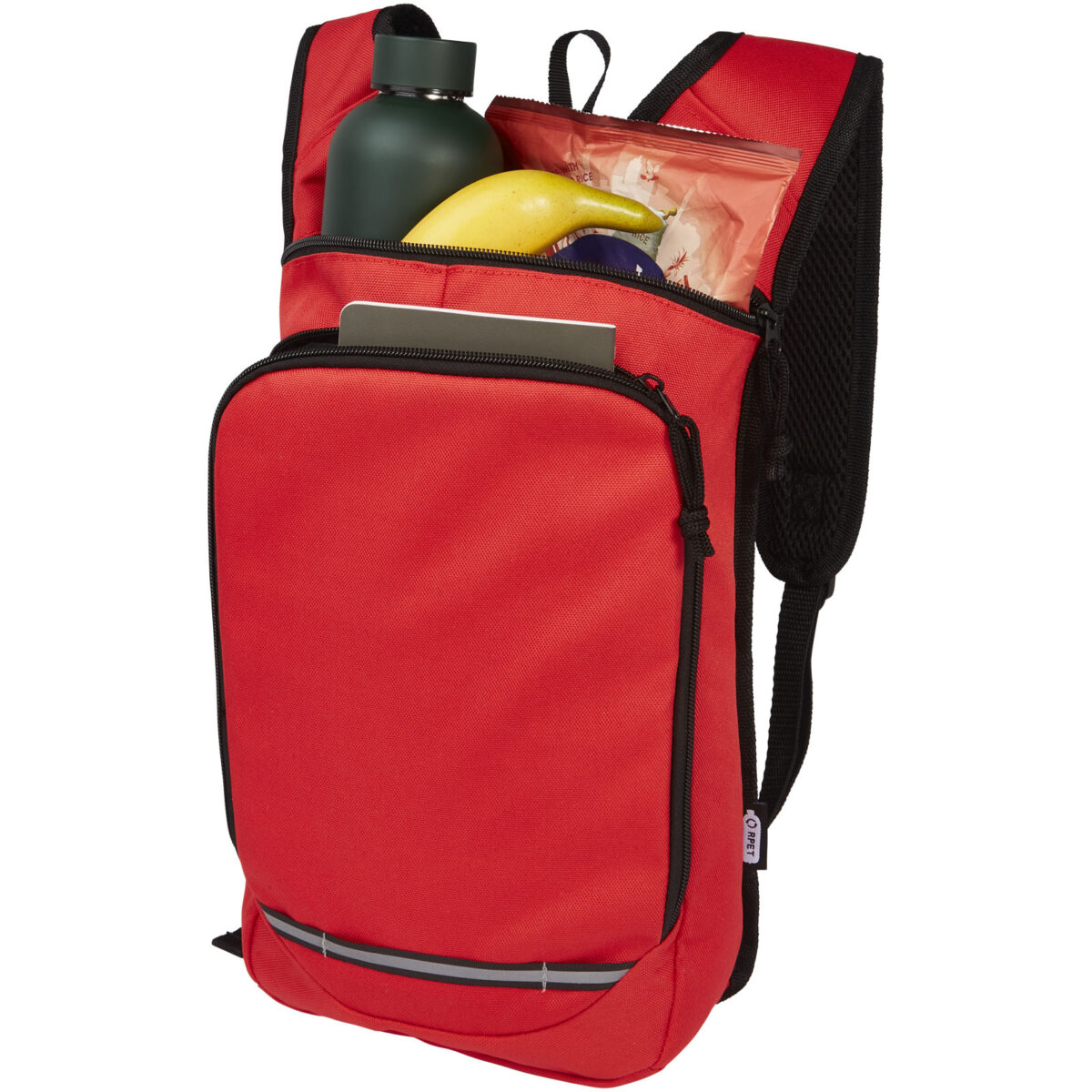 Trails GRS RPET outdoor backpack 6.5L – Red extra view