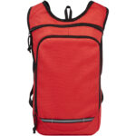 Trails GRS RPET outdoor backpack 6.5L – Red front view