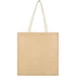 Juta 300 g/m² jute tote bag 7L – Natural front view