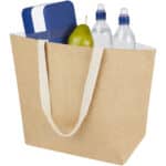 Juta 300 g/m² jute cooler tote bag 12L – Natural extra view