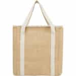 Juta 300 g/m² jute cooler bag 19L – Natural back view