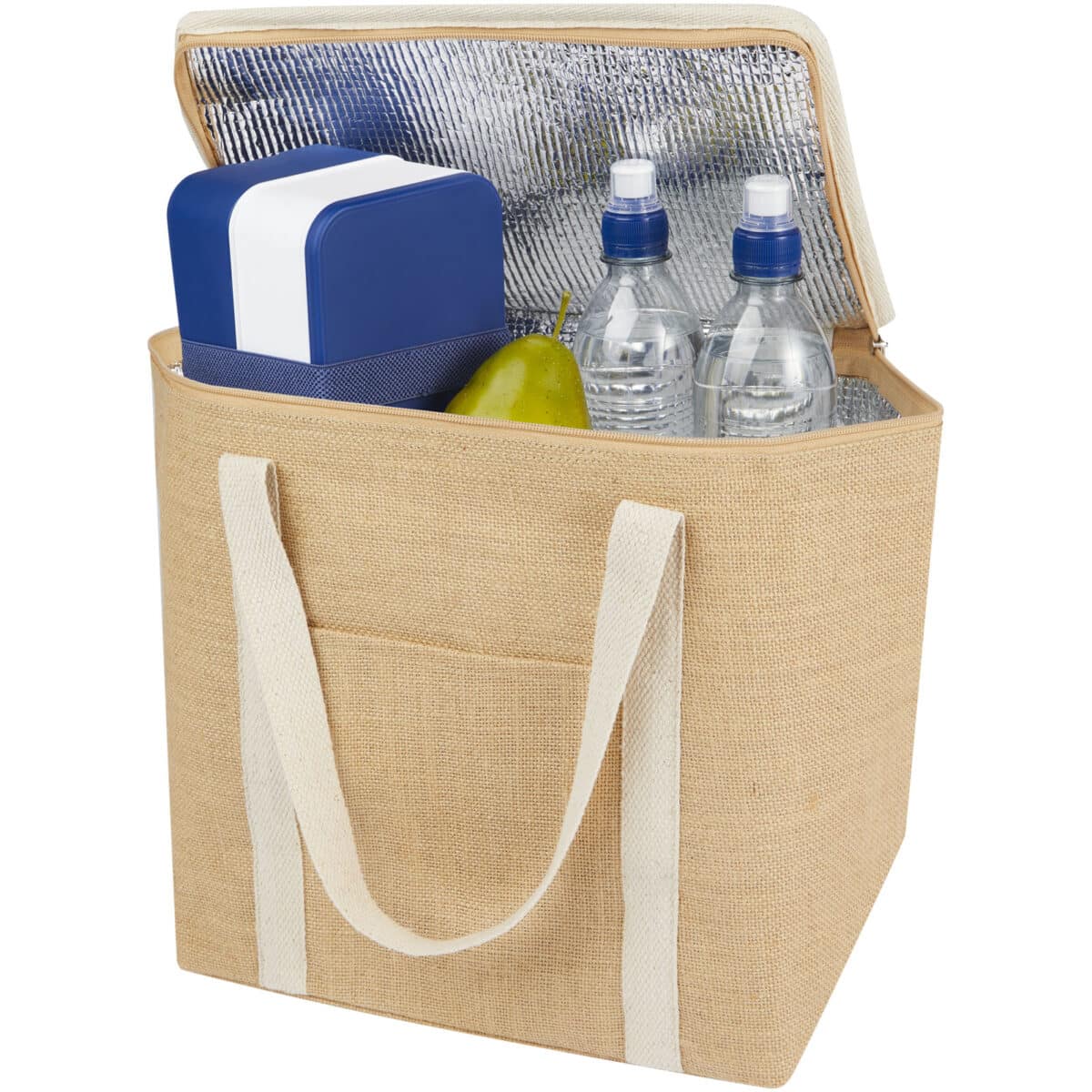 Juta 300 g/m² jute cooler bag 19L – Natural extra view