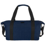 Joey GRS recycled canvas sports duffel bag 25L – Navy front view