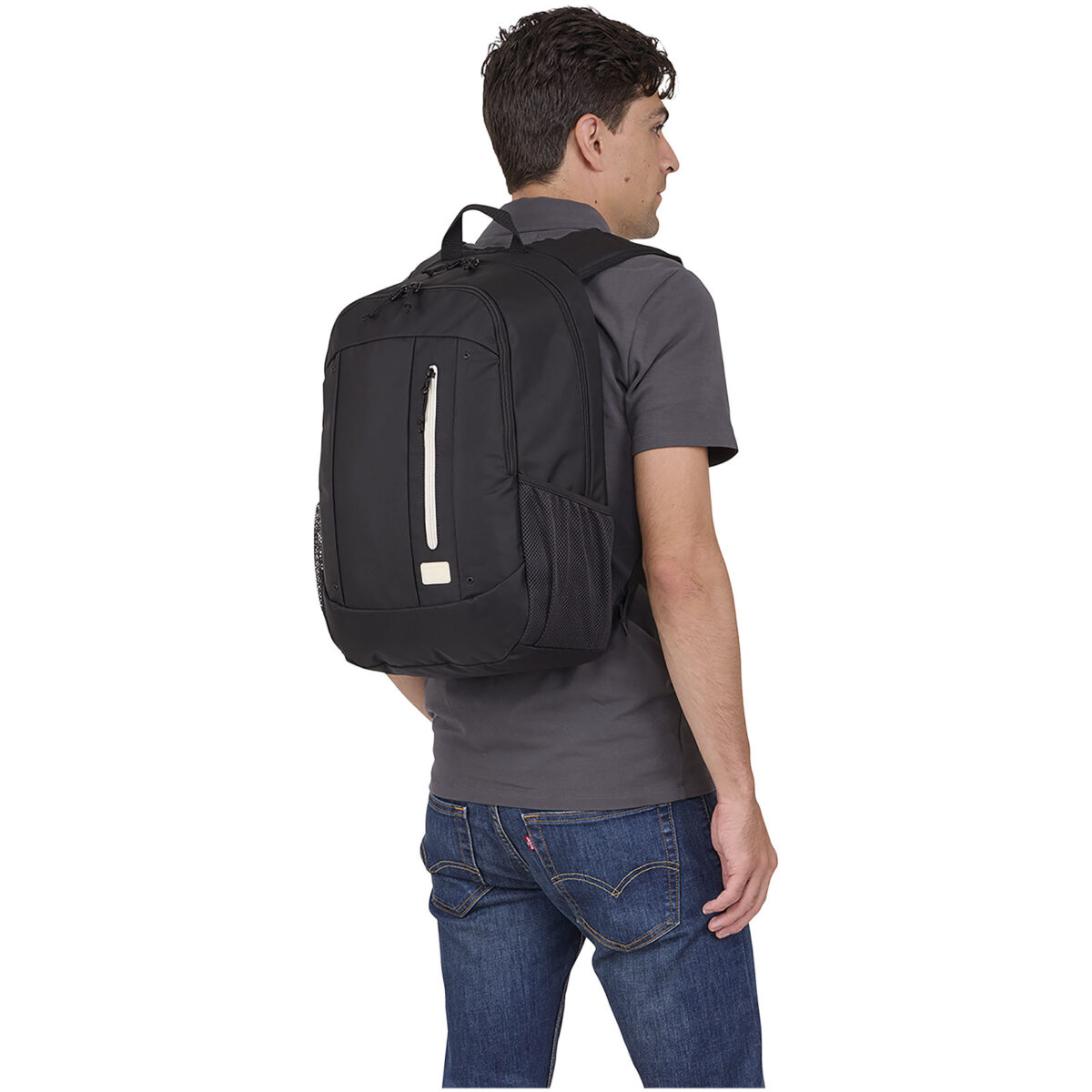 Case Logic Jaunt 15.6" recycled backpack 23L – Solid black extra view
