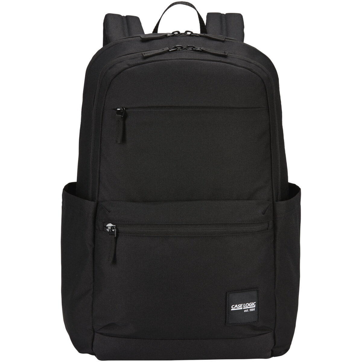 Case Logic Uplink 15.6" backpack 26L – Solid black front view