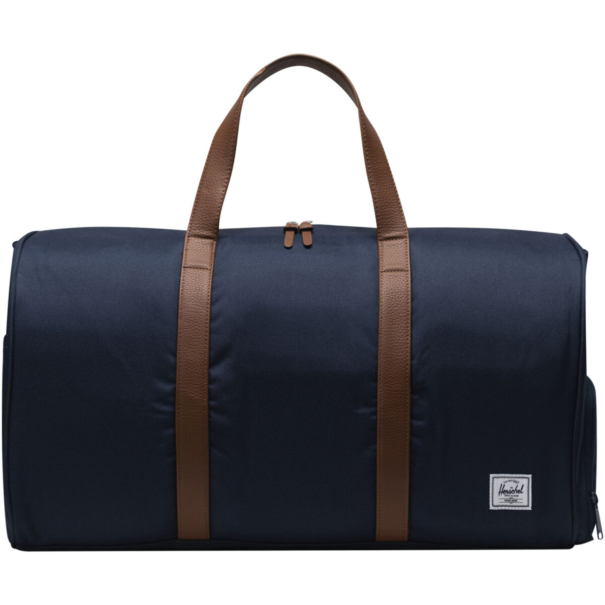 Herschel Novel™ recycled duffle bag 43L – Navy front view