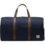 Herschel Novel™ recycled duffle bag 43L – Navy front view