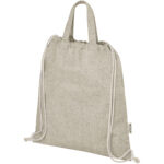 Pheebs 150 g/m² Aware™ drawstring bag – Natural extra view