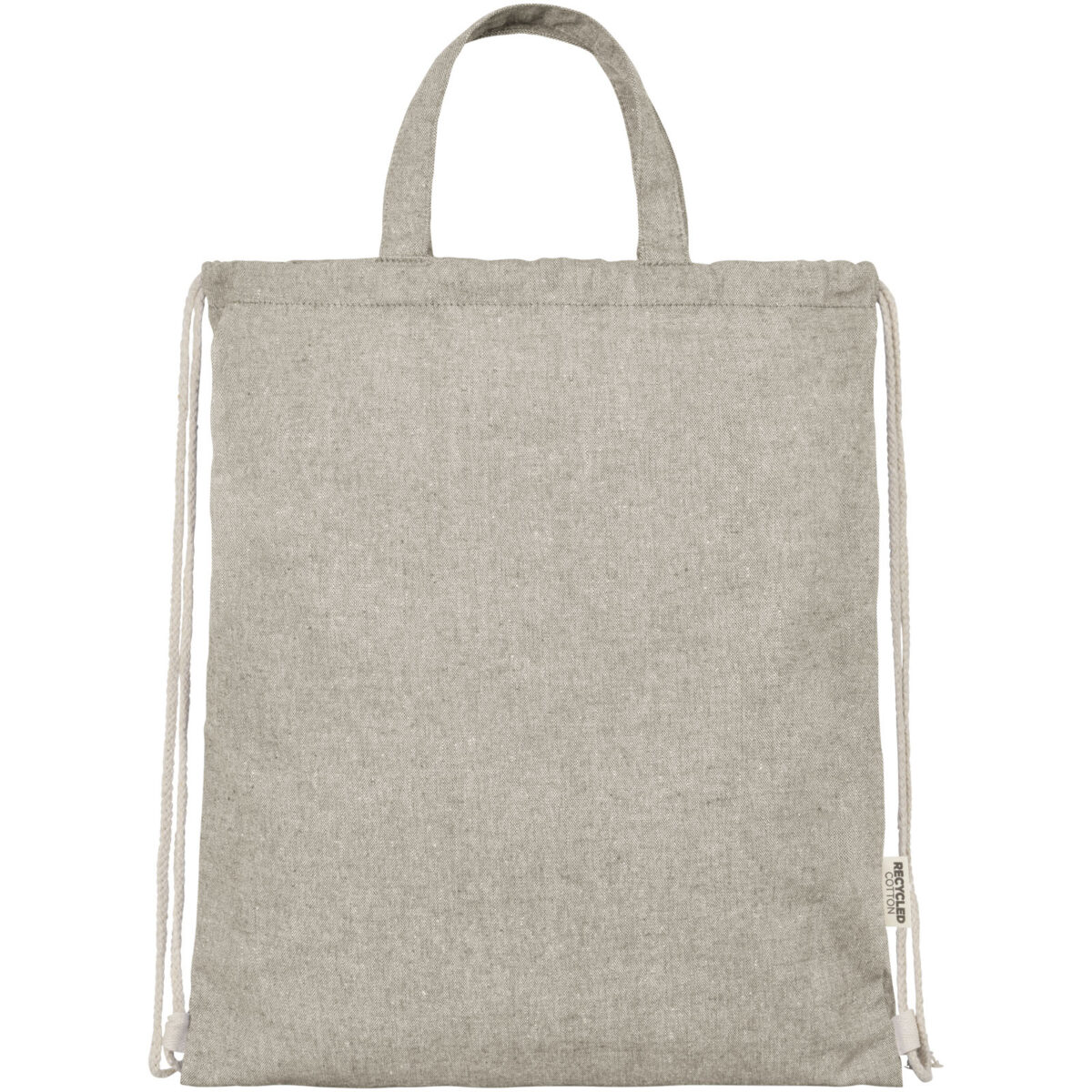 Pheebs 150 g/m² Aware™ drawstring bag – Natural front view