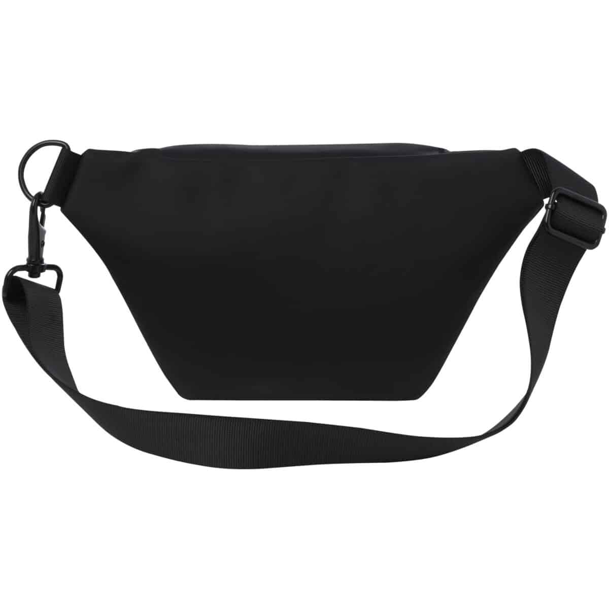 Turner fanny pack – Solid black back view