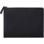Turner pouch – Solid black back view