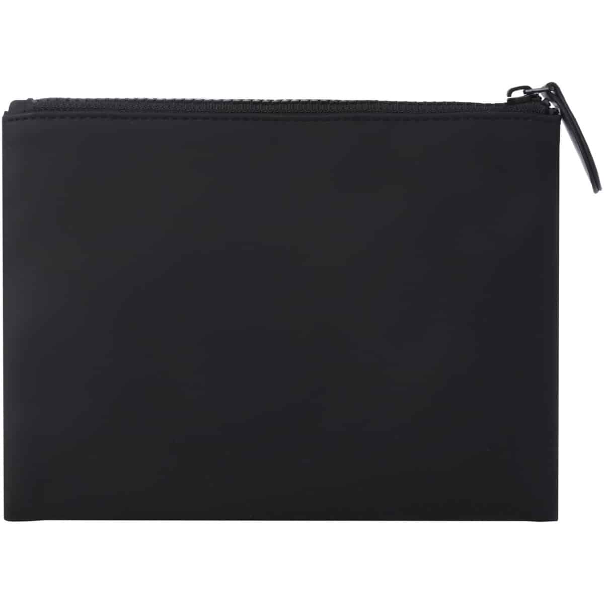 Turner pouch – Solid black front view