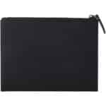 Turner pouch – Solid black front view